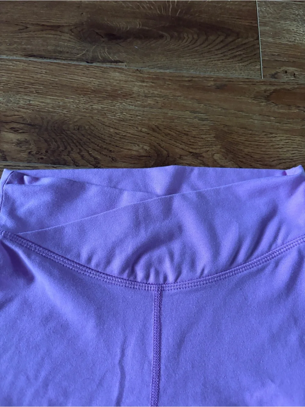 Old Navy High-Rise flare go dry Lilac Bike Shorts in size M